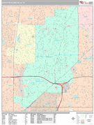 North Richland Hills Digital Map Premium Style